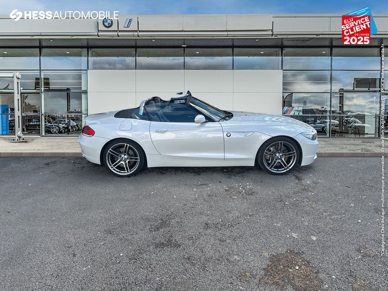 Véhicule d'occasion BMW Z4 ROADSTER SDRIVE 35IA 306CH INTENSE DKG SIEGES CHAUF/CUIR GPS chez BMW Lons le Saunier
