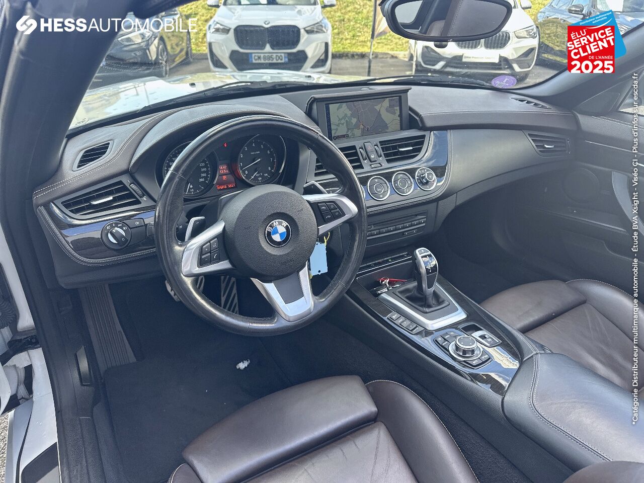 Véhicule d'occasion BMW Z4 ROADSTER SDRIVE 35IA 306CH INTENSE DKG SIEGES CHAUF/CUIR GPS chez BMW Lons le Saunier