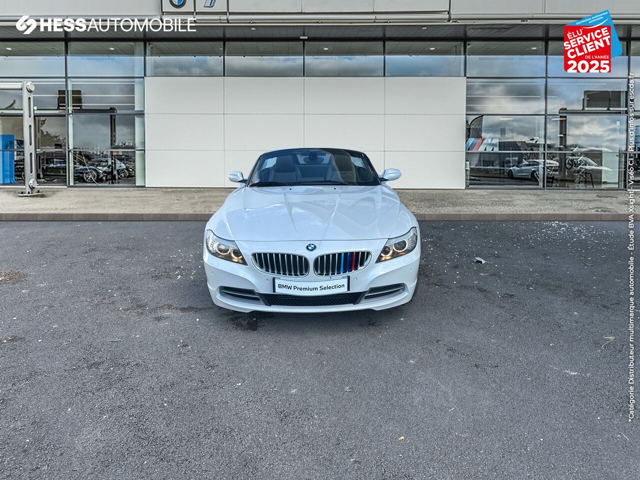 Véhicule d'occasion BMW Z4 ROADSTER SDRIVE 35IA 306CH INTENSE DKG SIEGES CHAUF/CUIR GPS chez BMW Lons le Saunier