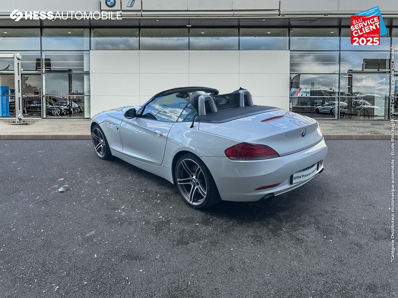 Véhicule d'occasion BMW Z4 ROADSTER SDRIVE 35IA 306CH INTENSE DKG SIEGES CHAUF/CUIR GPS chez BMW Lons le Saunier