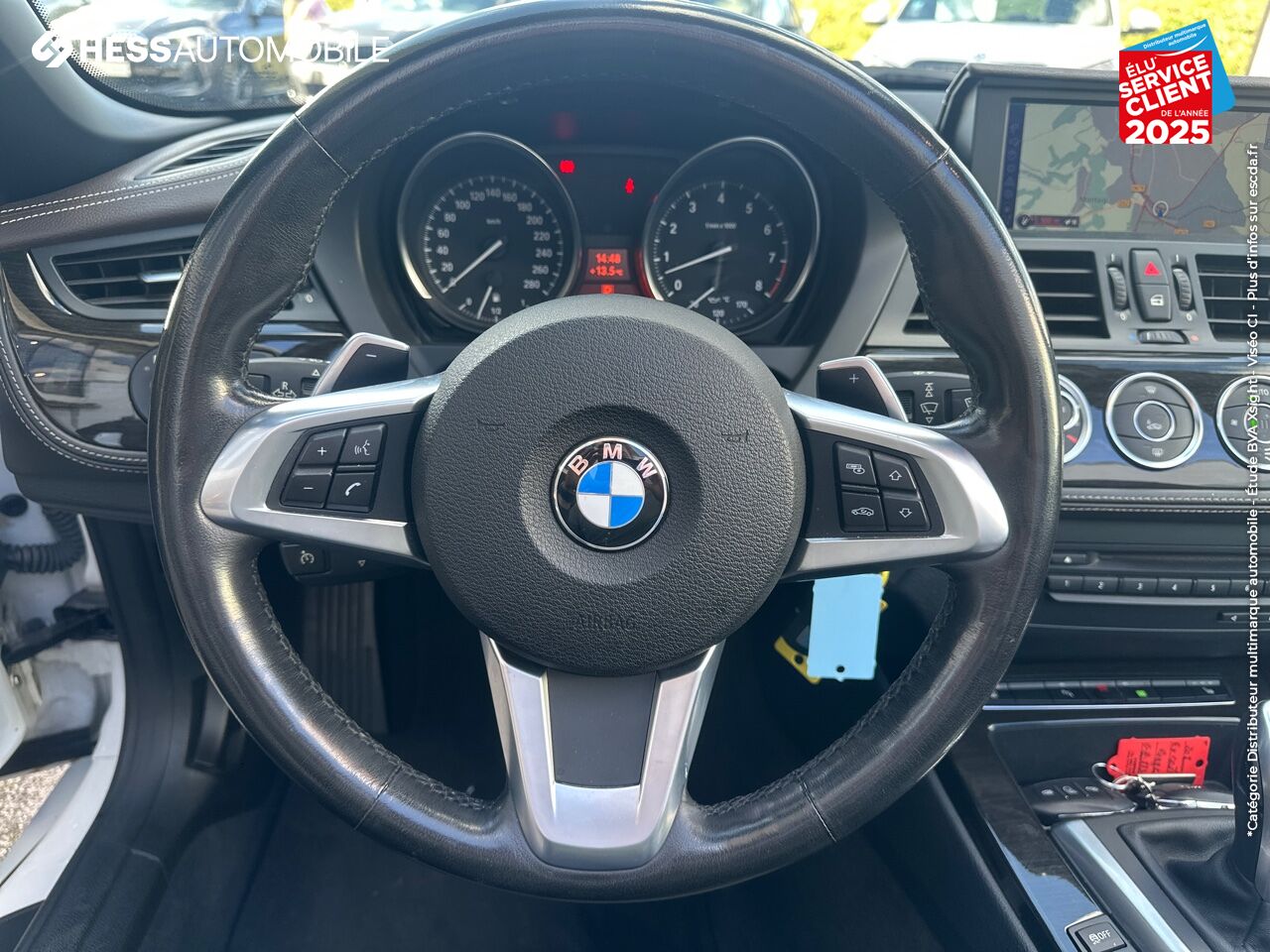 Véhicule d'occasion BMW Z4 ROADSTER SDRIVE 35IA 306CH INTENSE DKG SIEGES CHAUF/CUIR GPS chez BMW Lons le Saunier