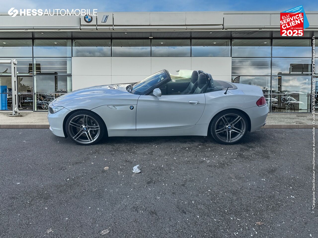 Véhicule d'occasion BMW Z4 ROADSTER SDRIVE 35IA 306CH INTENSE DKG SIEGES CHAUF/CUIR GPS chez BMW Lons le Saunier