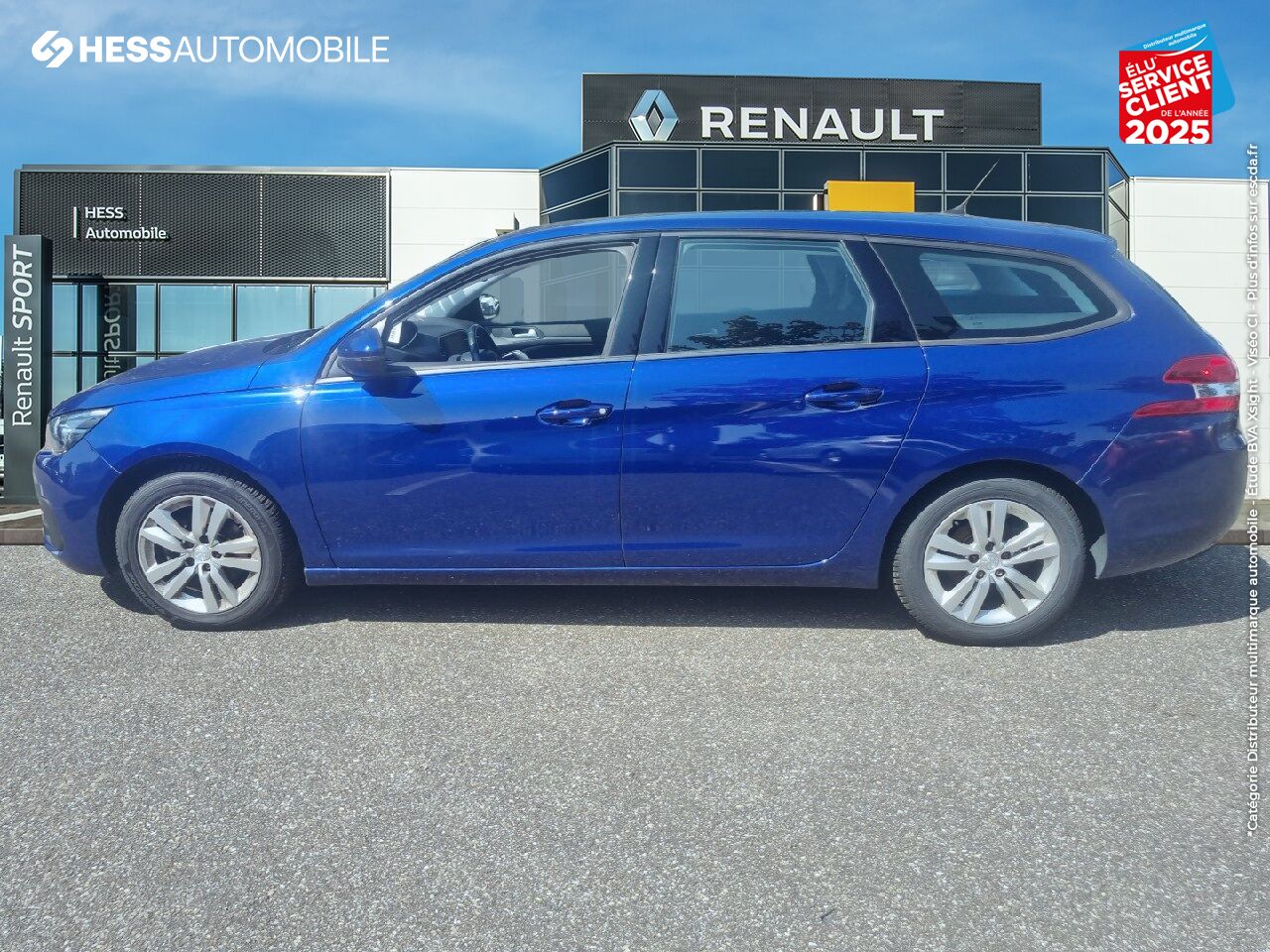 Véhicule d'occasion PEUGEOT 308 SW 1.2 PURETECH 110CH ACTIVE SS chez Nissan Haguenau