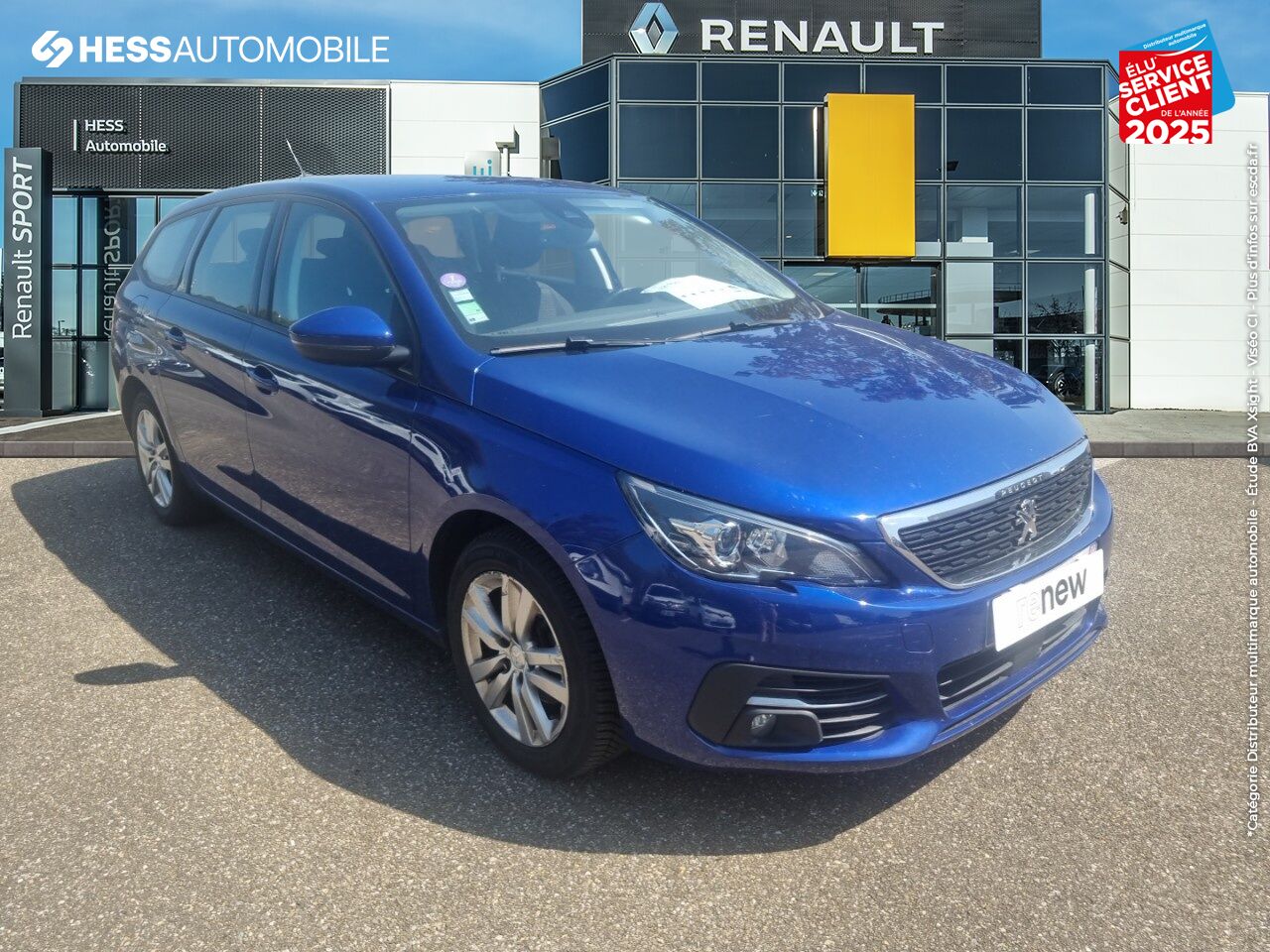 Véhicule d'occasion PEUGEOT 308 SW 1.2 PURETECH 110CH ACTIVE SS chez Nissan Haguenau