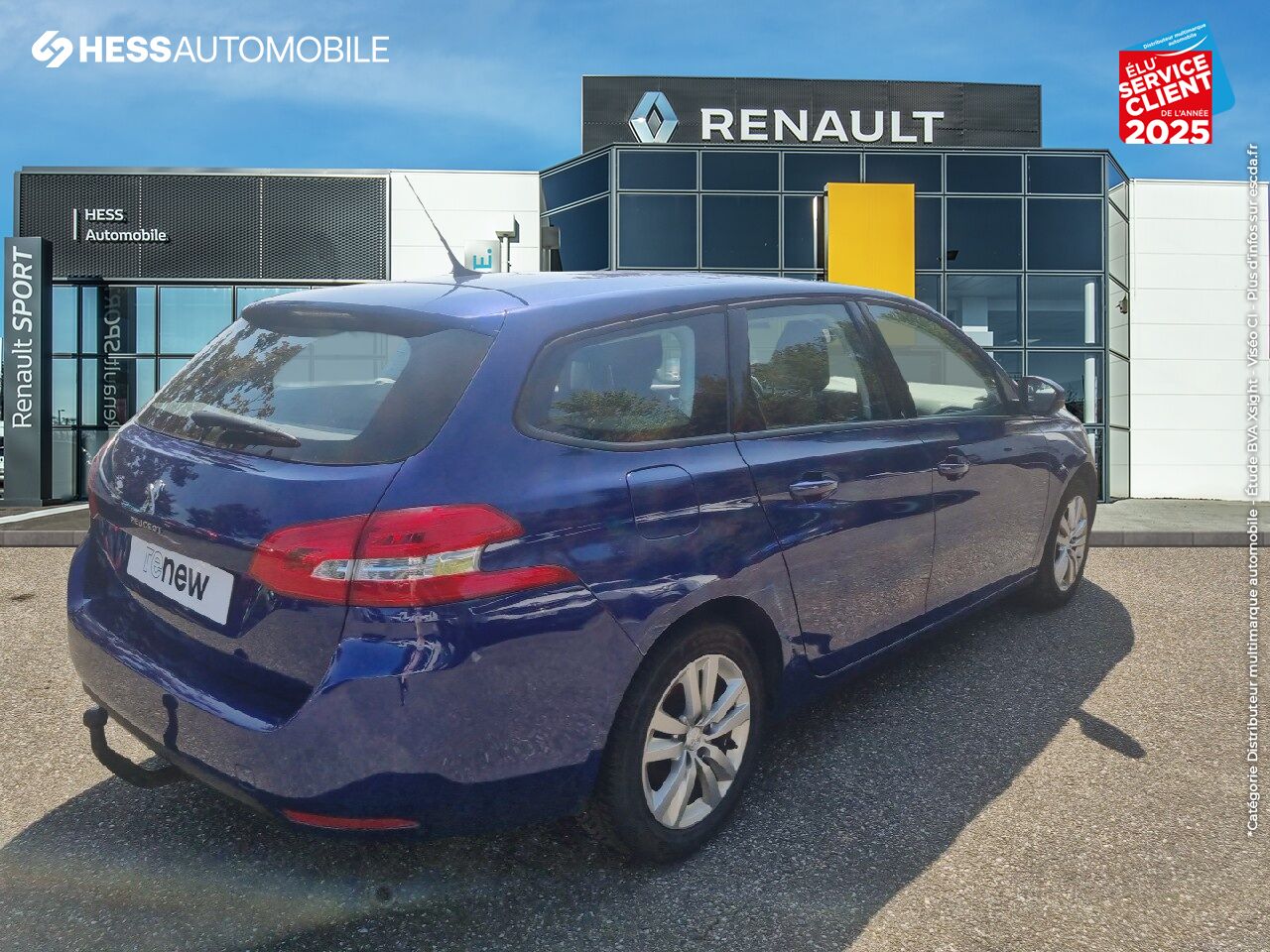 Véhicule d'occasion PEUGEOT 308 SW 1.2 PURETECH 110CH ACTIVE SS chez Nissan Haguenau