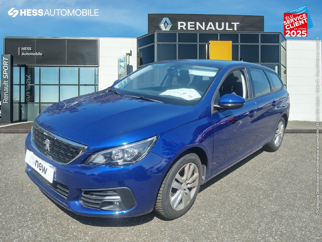 Véhicule d'occasion PEUGEOT 308 SW 1.2 PURETECH 110CH ACTIVE SS chez Nissan Haguenau