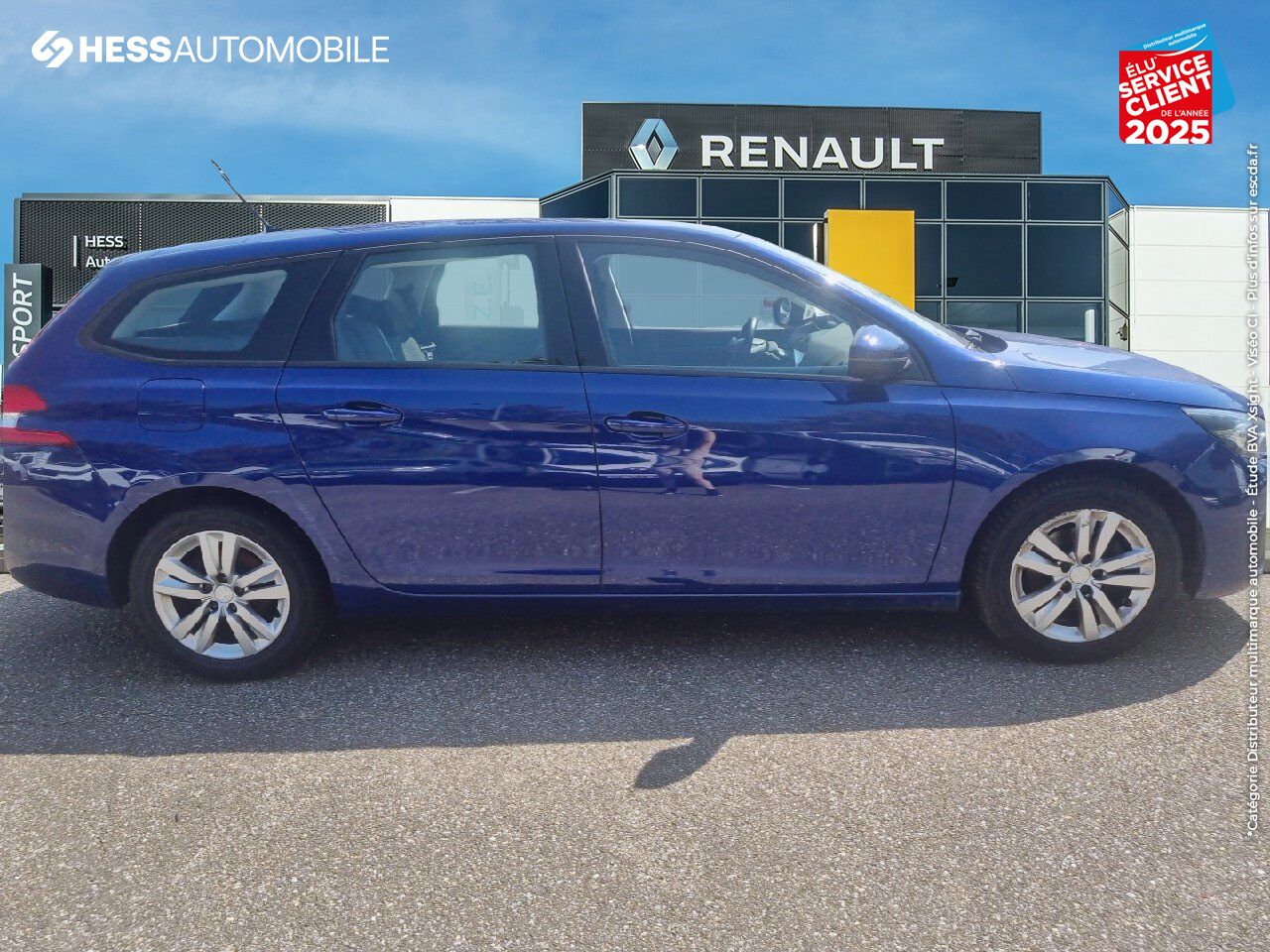Véhicule d'occasion PEUGEOT 308 SW 1.2 PURETECH 110CH ACTIVE SS chez Nissan Haguenau
