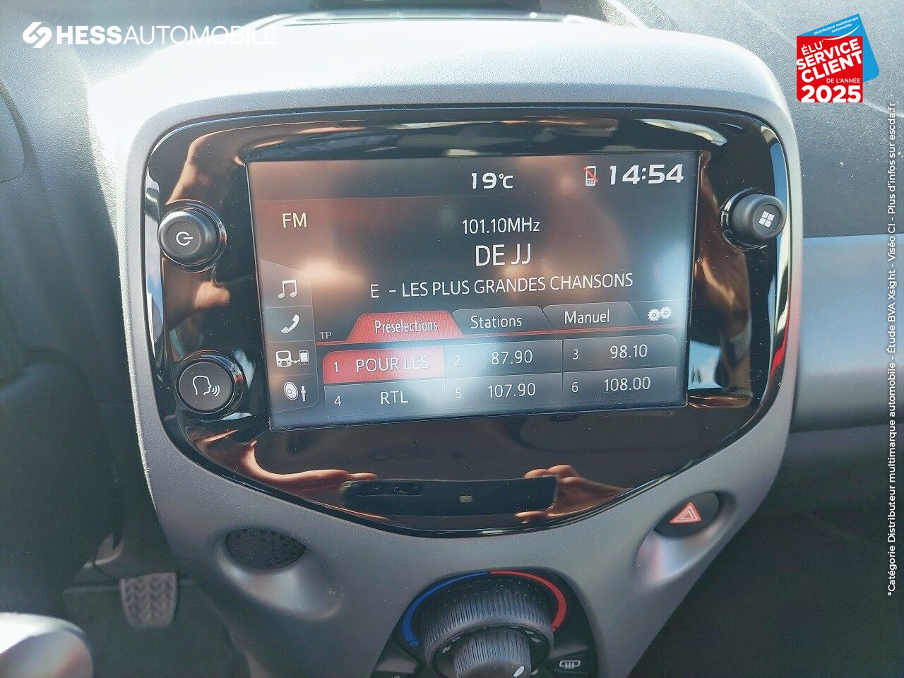 Véhicule d'occasion TOYOTA AYGO 1.0 VVT-I 72CH X-PLAY 5P chez Toyota Belfort