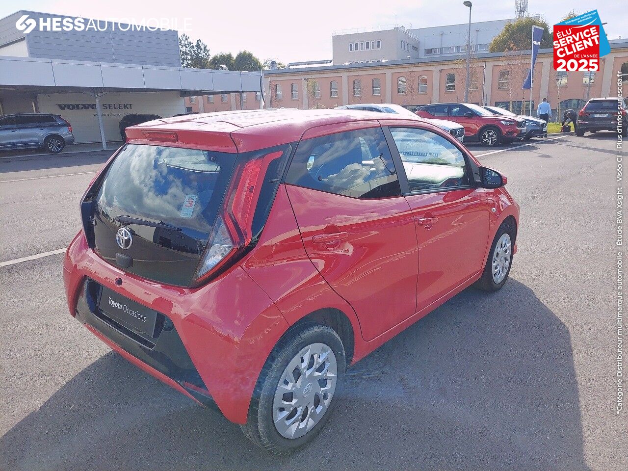 Véhicule d'occasion TOYOTA AYGO 1.0 VVT-I 72CH X-PLAY 5P chez Toyota Belfort