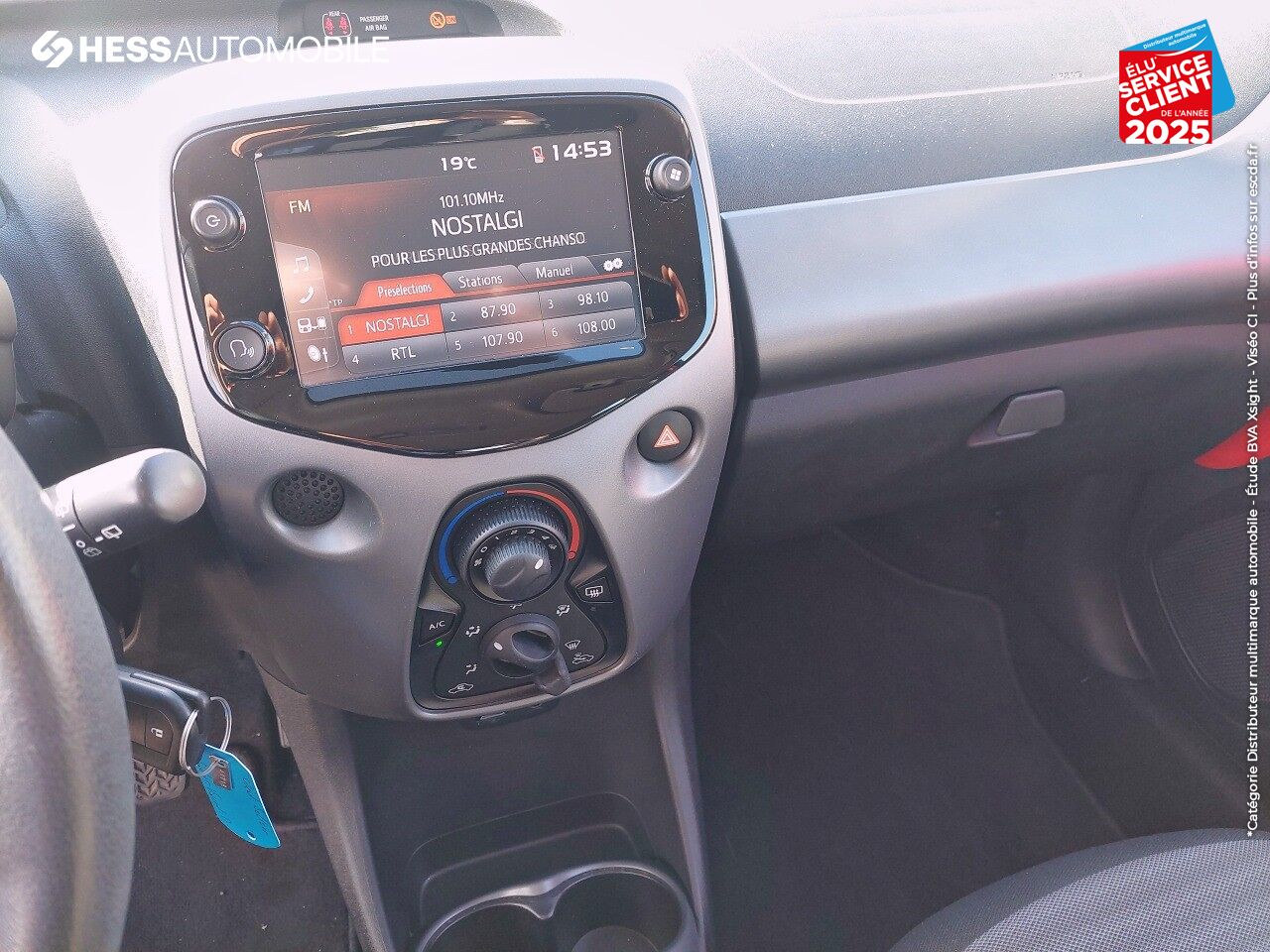 Véhicule d'occasion TOYOTA AYGO 1.0 VVT-I 72CH X-PLAY 5P chez Toyota Belfort