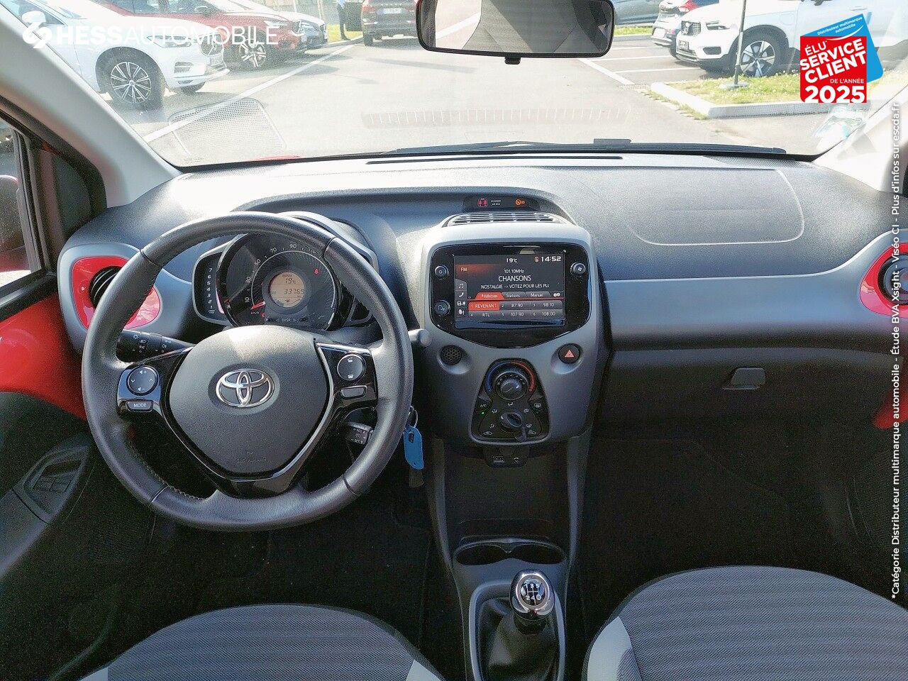 Véhicule d'occasion TOYOTA AYGO 1.0 VVT-I 72CH X-PLAY 5P chez Toyota Belfort