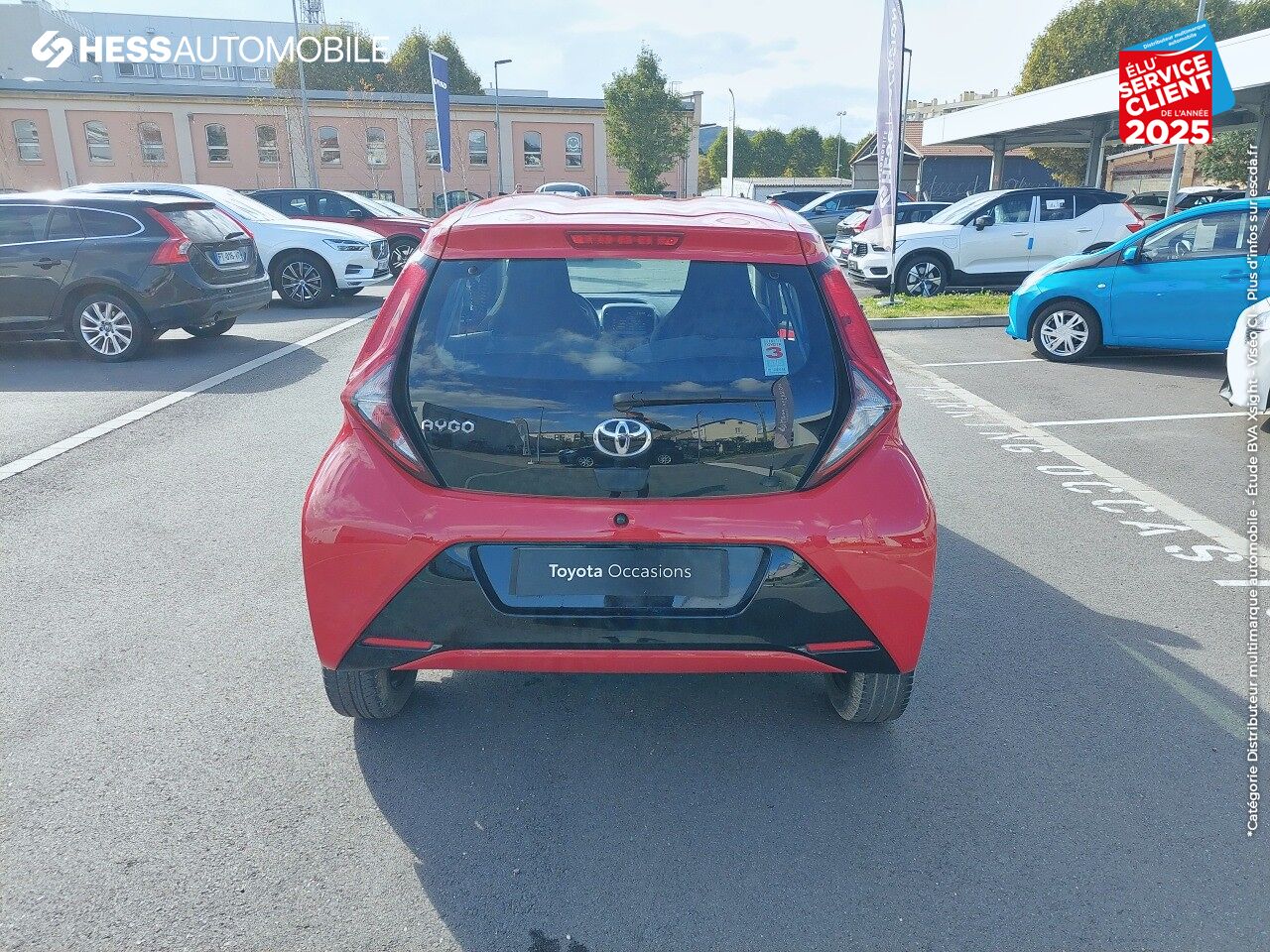 Véhicule d'occasion TOYOTA AYGO 1.0 VVT-I 72CH X-PLAY 5P chez Toyota Belfort