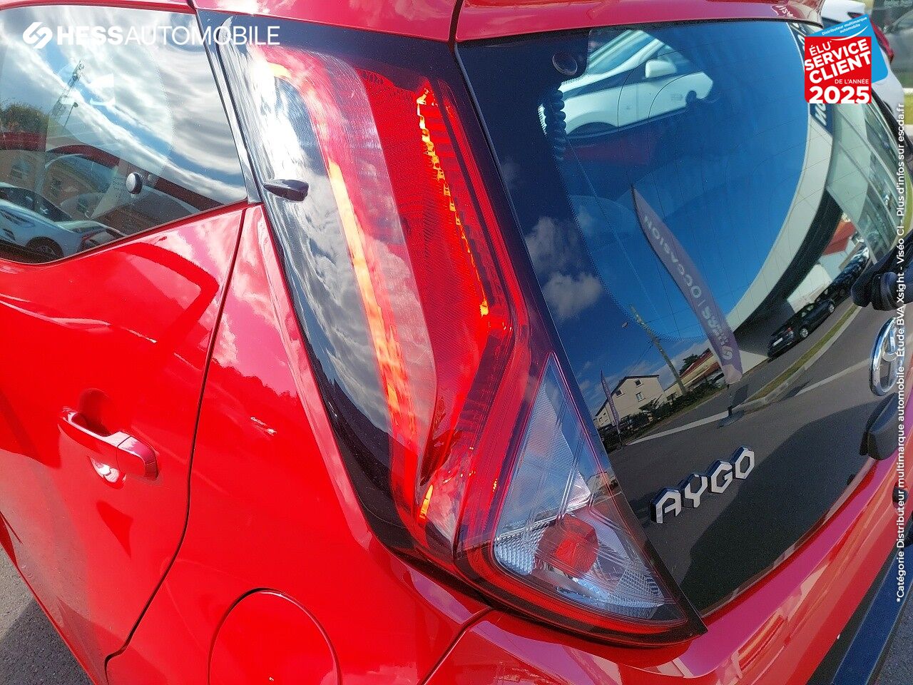 Véhicule d'occasion TOYOTA AYGO 1.0 VVT-I 72CH X-PLAY 5P chez Toyota Belfort