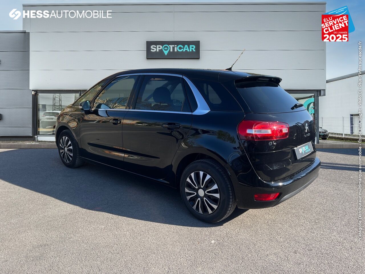 Véhicule d'occasion CITROEN C4 PICASSO PURETECH 130CH EXCLUSIVE SS chez Dacia Strasbourg