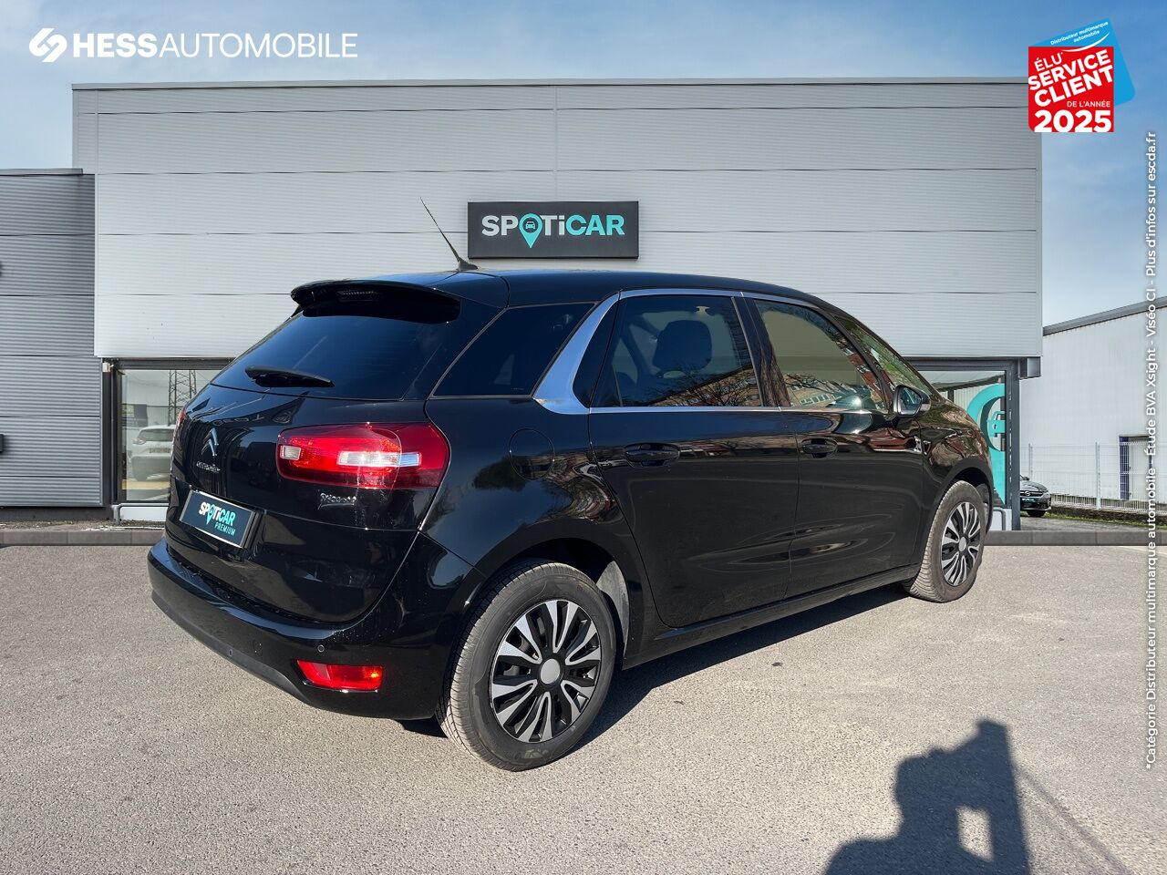 Véhicule d'occasion CITROEN C4 PICASSO PURETECH 130CH EXCLUSIVE SS chez Dacia Strasbourg