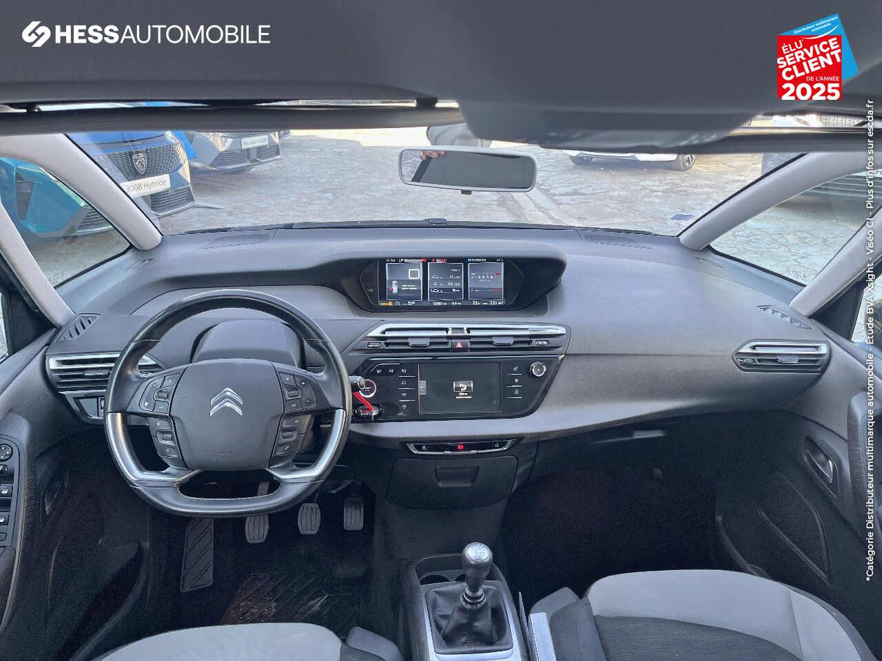 Véhicule d'occasion CITROEN C4 PICASSO PURETECH 130CH EXCLUSIVE SS chez Dacia Strasbourg