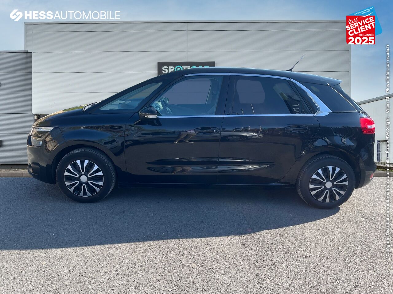 Véhicule d'occasion CITROEN C4 PICASSO PURETECH 130CH EXCLUSIVE SS chez Dacia Strasbourg