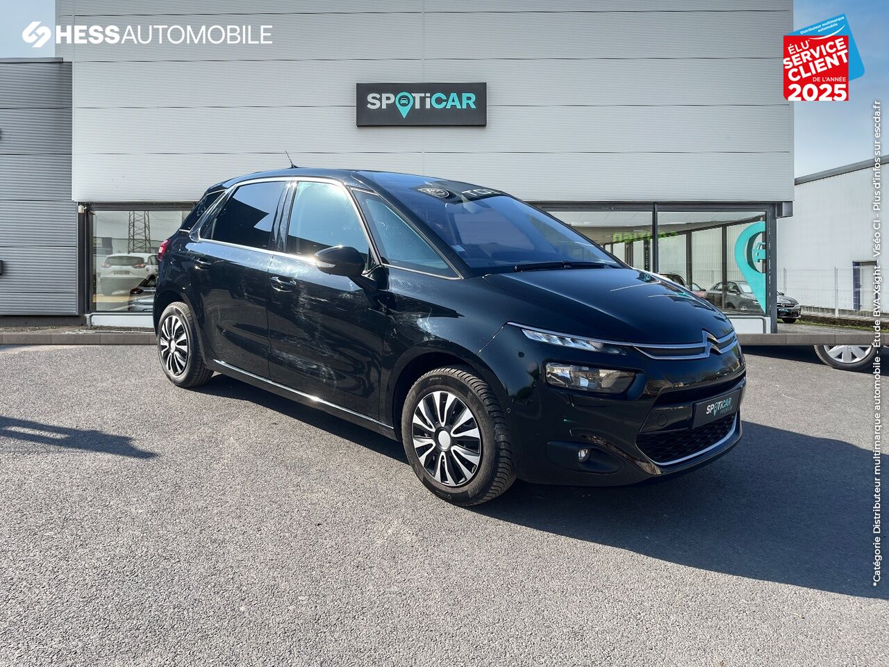 Véhicule d'occasion CITROEN C4 PICASSO PURETECH 130CH EXCLUSIVE SS chez Dacia Strasbourg