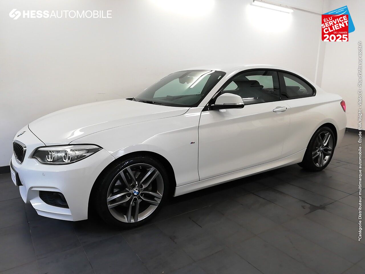 Véhicule d'occasion BMW SERIE 2 COUPE 225DA 224CH M SPORT EURO6C 1ERE MAIN GPS RADAR AV/AR LED chez BMW Colmar