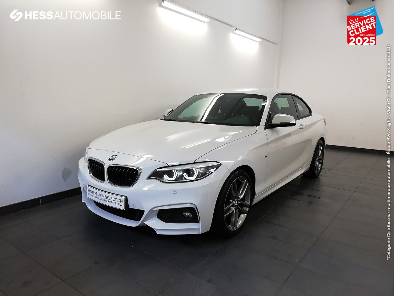 Véhicule d'occasion BMW SERIE 2 COUPE 225DA 224CH M SPORT EURO6C 1ERE MAIN GPS RADAR AV/AR LED chez BMW Colmar
