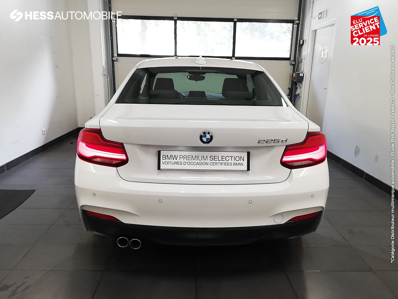 Véhicule d'occasion BMW SERIE 2 COUPE 225DA 224CH M SPORT EURO6C 1ERE MAIN GPS RADAR AV/AR LED chez BMW Colmar