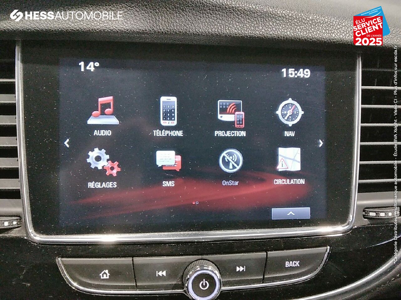 Véhicule d'occasion OPEL MOKKA X 1.6 CDTI 136CH ELITE 4X2 SIEGE CHAUF GPS CUIR chez Opel Nancy