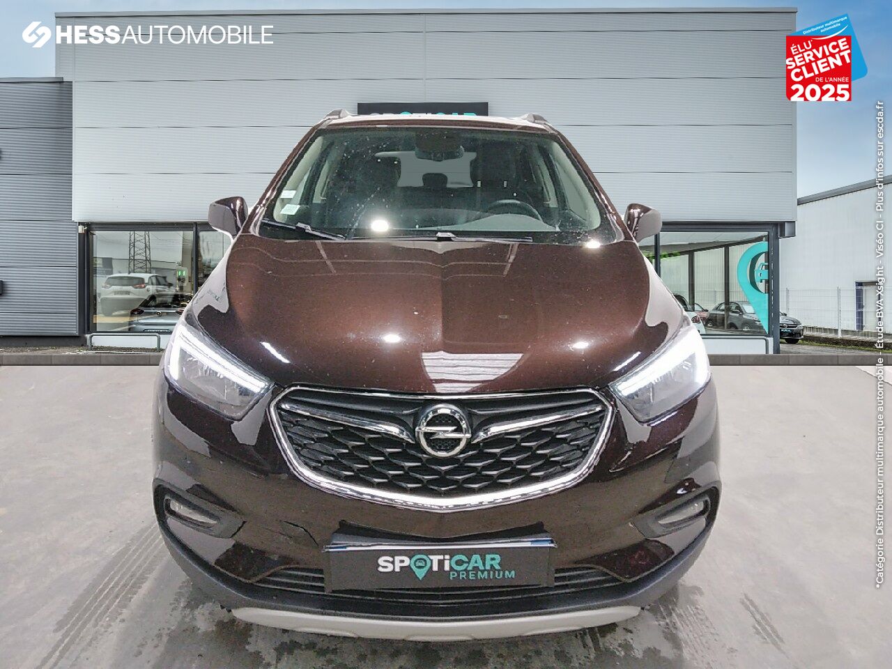Véhicule d'occasion OPEL MOKKA X 1.6 CDTI 136CH ELITE 4X2 SIEGE CHAUF GPS CUIR chez Opel Nancy