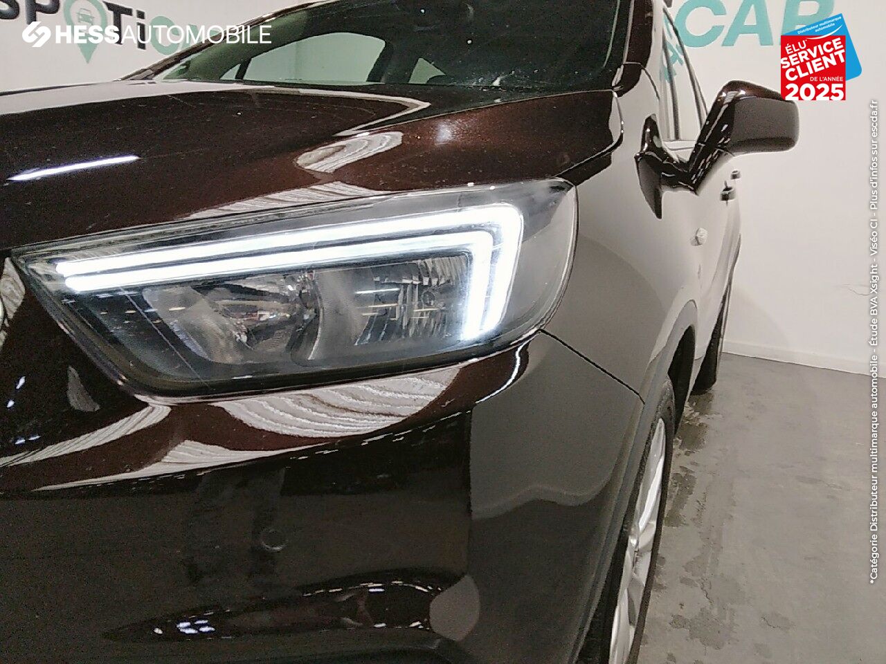 Véhicule d'occasion OPEL MOKKA X 1.6 CDTI 136CH ELITE 4X2 SIEGE CHAUF GPS CUIR chez Opel Nancy