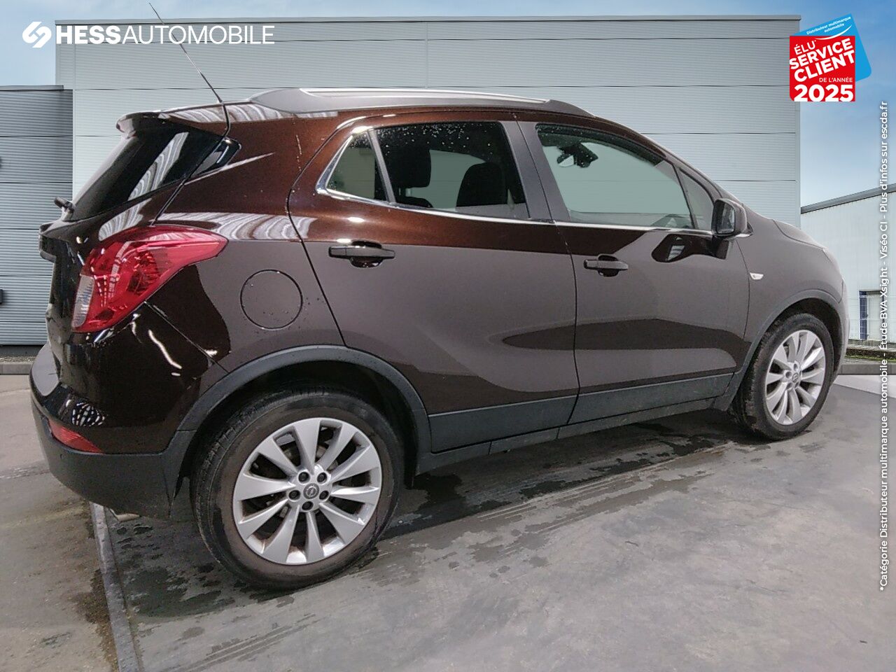 Véhicule d'occasion OPEL MOKKA X 1.6 CDTI 136CH ELITE 4X2 SIEGE CHAUF GPS CUIR chez Opel Nancy