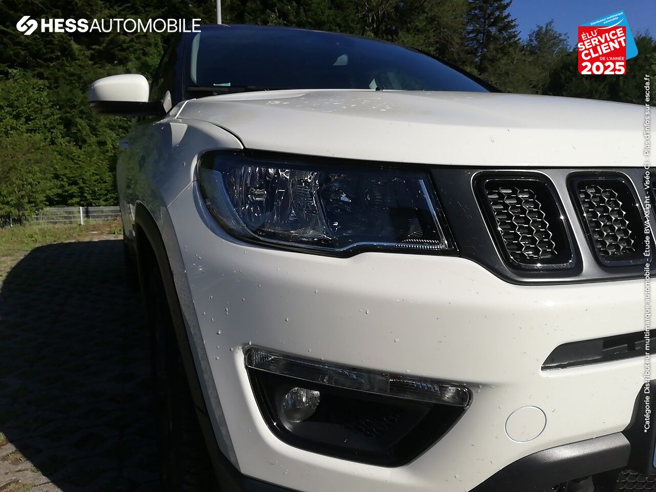 Véhicule d'occasion JEEP COMPASS 1.6 MULTIJET II 120CH BROOKLYN EDITION 4X2 GPS CAMERA chez Fiat Besançon