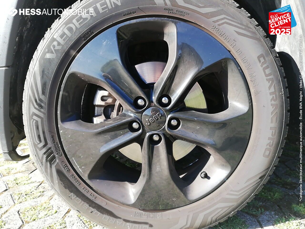 Véhicule d'occasion JEEP COMPASS 1.6 MULTIJET II 120CH BROOKLYN EDITION 4X2 GPS CAMERA chez Fiat Besançon
