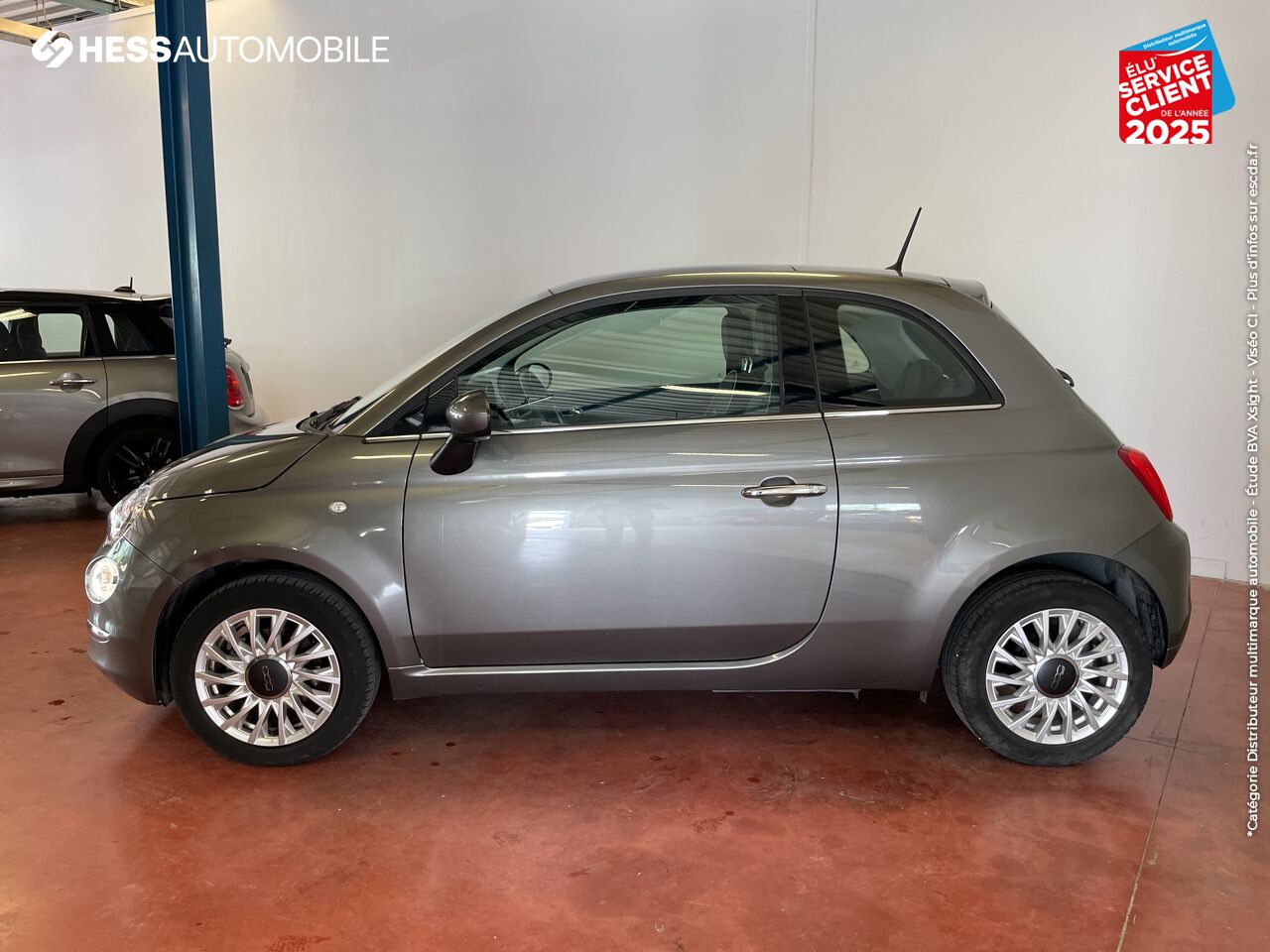 Véhicule d'occasion FIAT 500 1.2 8V 69CH LOUNGE TPANO chez Fiat Dijon