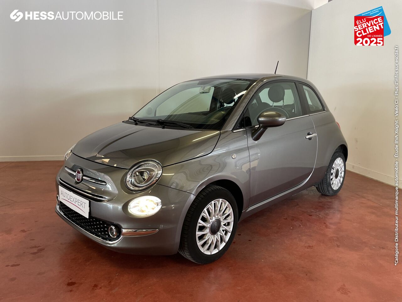 Véhicule d'occasion FIAT 500 1.2 8V 69CH LOUNGE TPANO chez Fiat Dijon
