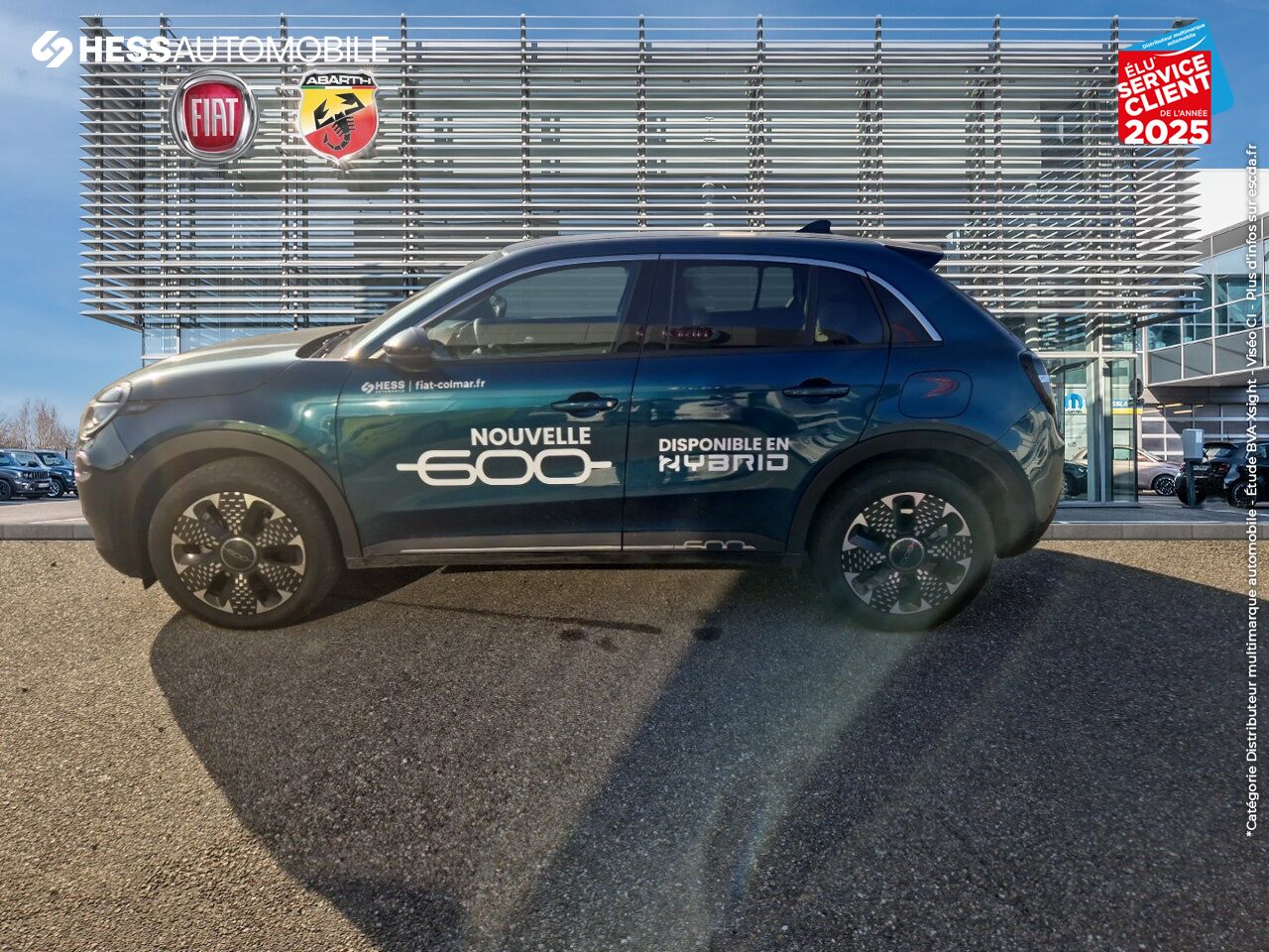 Véhicule neuf FIAT 600 1.2 HYBRID 100CH LA PRIMA DCT6 chez Fiat Colmar