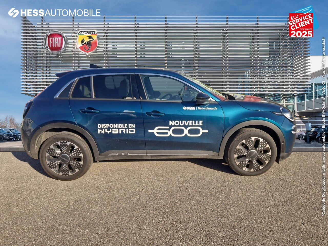Véhicule neuf FIAT 600 1.2 HYBRID 100CH LA PRIMA DCT6 chez Fiat Colmar