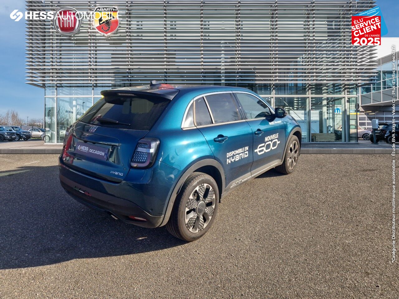 Véhicule neuf FIAT 600 1.2 HYBRID 100CH LA PRIMA DCT6 chez Fiat Colmar