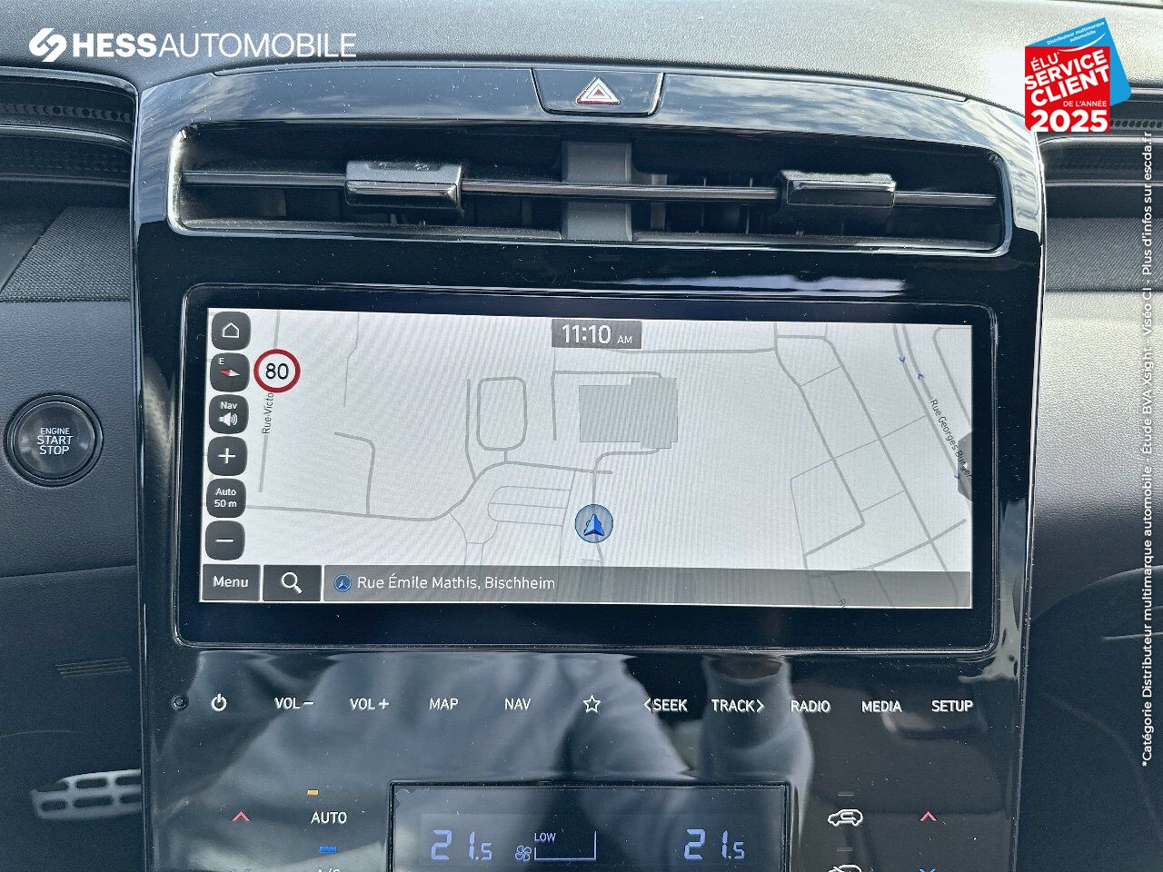 Véhicule d'occasion HYUNDAI TUCSON 1.6 CRDI 136CH HYBRID 48V N LINE EXECUTIVE DCT7 chez Hyundai Chalons