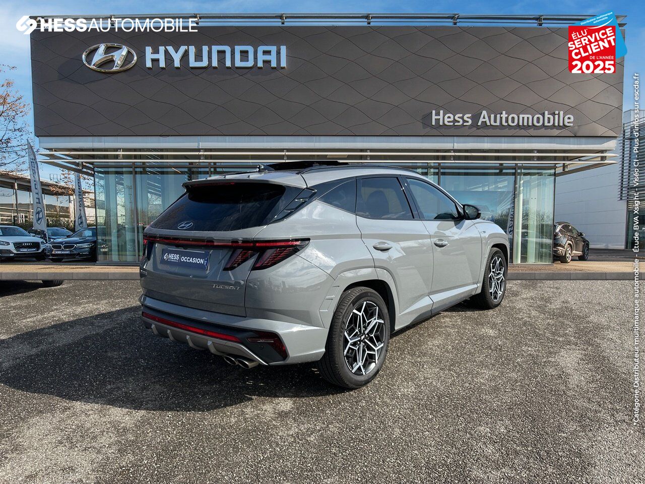 Véhicule d'occasion HYUNDAI TUCSON 1.6 CRDI 136CH HYBRID 48V N LINE EXECUTIVE DCT7 chez Hyundai Chalons