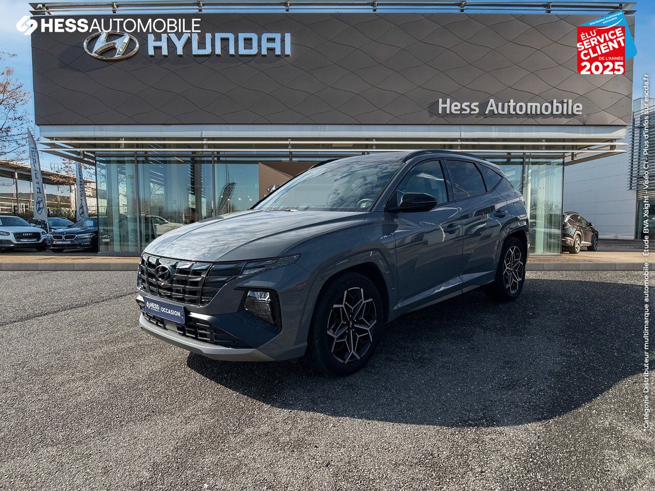 Véhicule d'occasion HYUNDAI TUCSON 1.6 CRDI 136CH HYBRID 48V N LINE EXECUTIVE DCT7 chez Hyundai Chalons