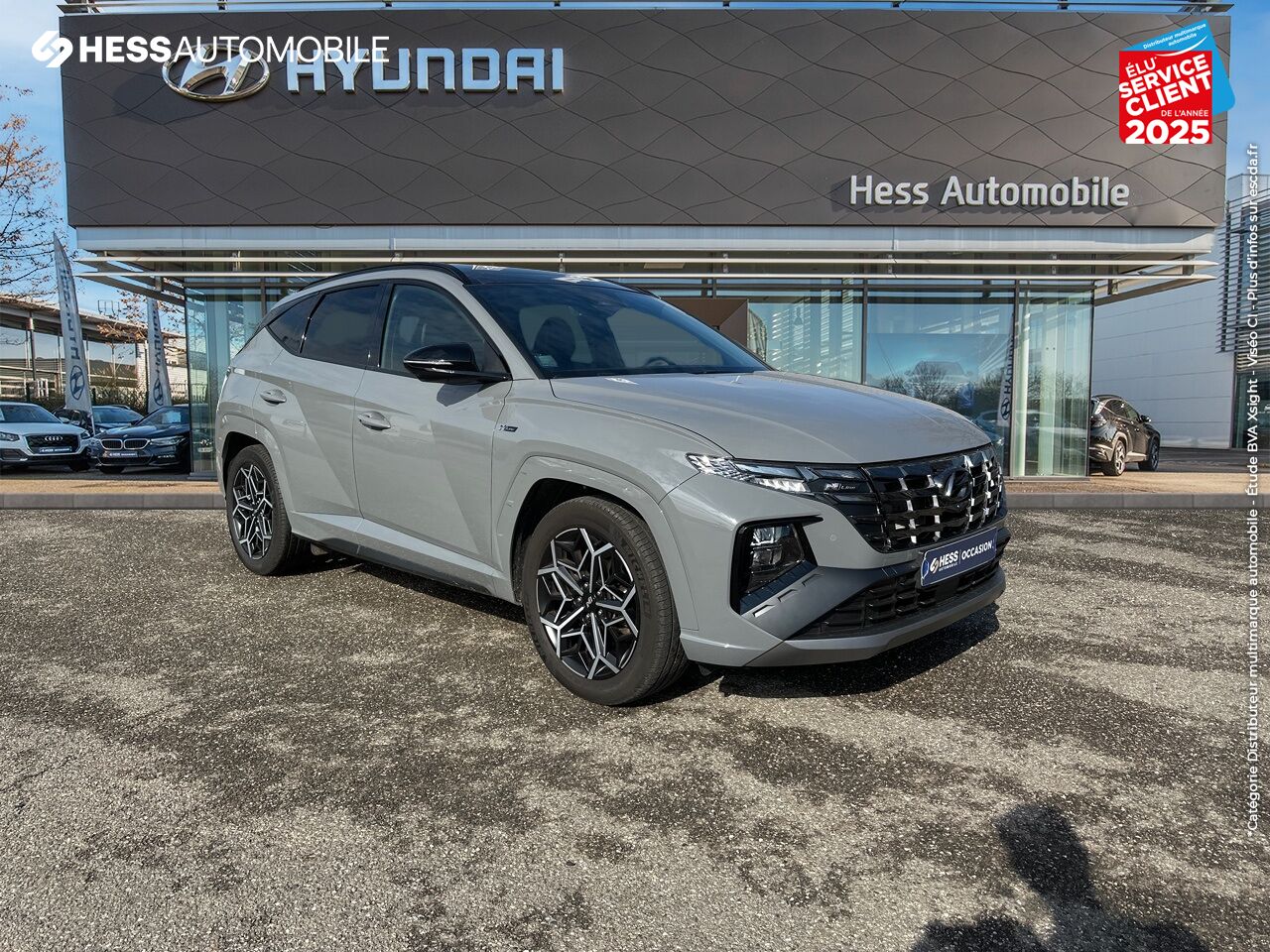Véhicule d'occasion HYUNDAI TUCSON 1.6 CRDI 136CH HYBRID 48V N LINE EXECUTIVE DCT7 chez Hyundai Chalons