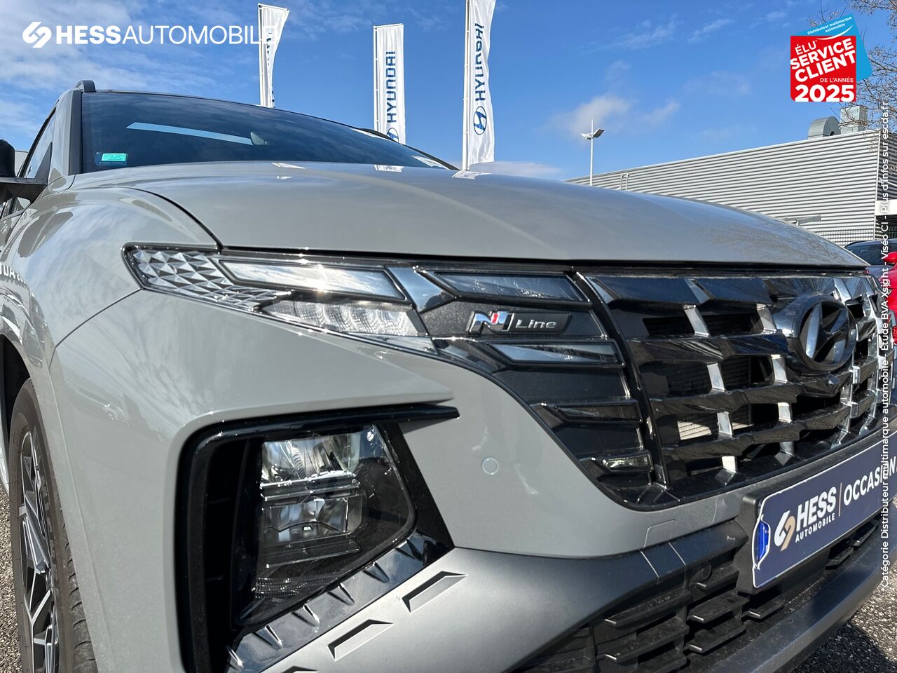 Véhicule d'occasion HYUNDAI TUCSON 1.6 CRDI 136CH HYBRID 48V N LINE EXECUTIVE DCT7 chez Hyundai Chalons
