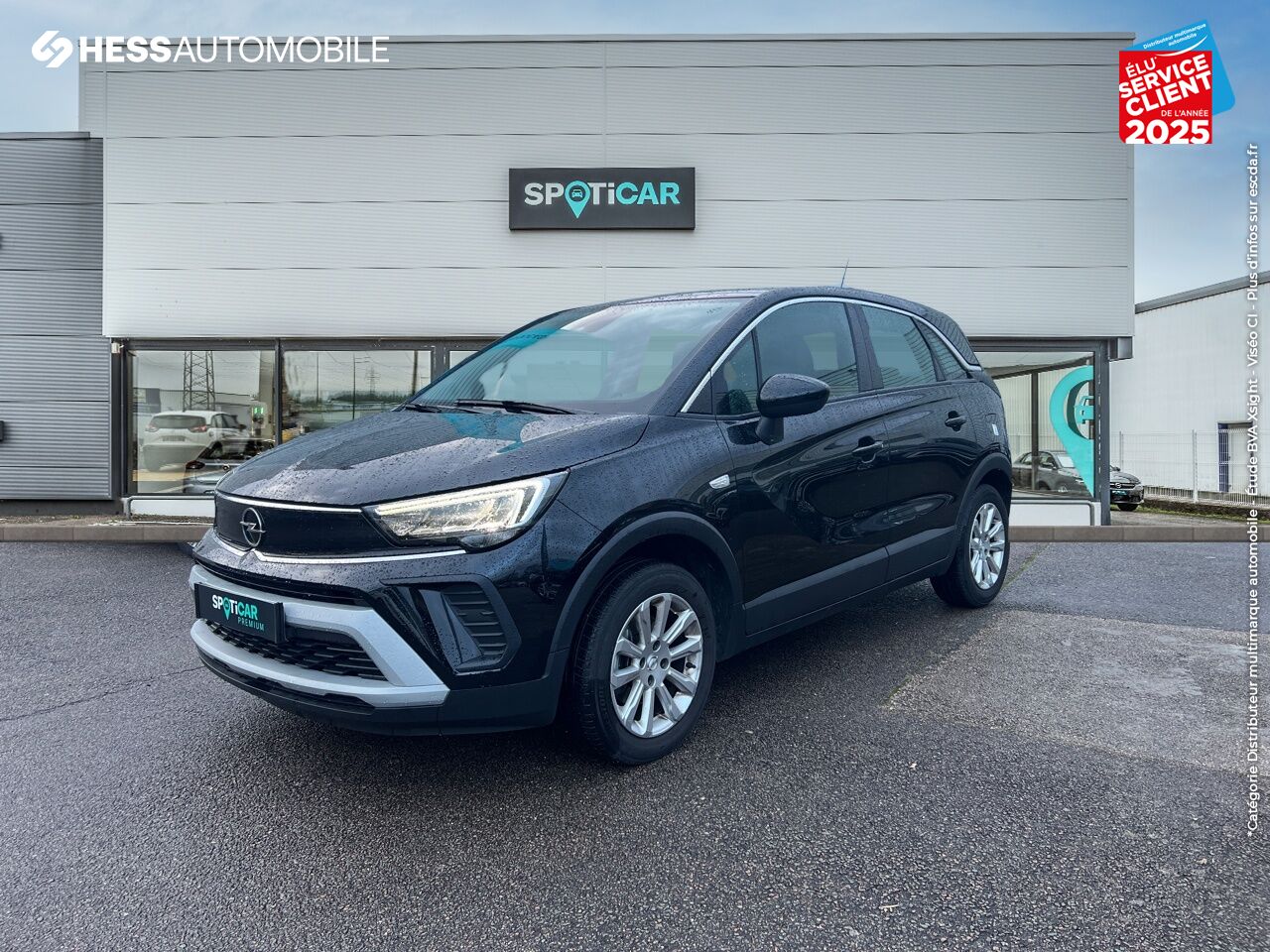 Véhicule d'occasion OPEL CROSSLAND 1.2 TURBO 110CH ELEGANCE CUIR SIEGE CHAUF chez Opel Dijon