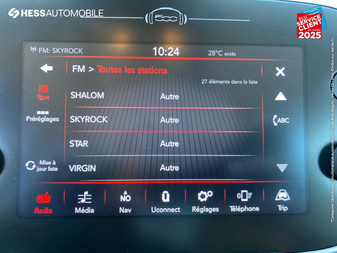 Véhicule d'occasion FIAT 500X 1.6 MULTIJET 16V 120CH LOUNGE chez Fiat Besançon