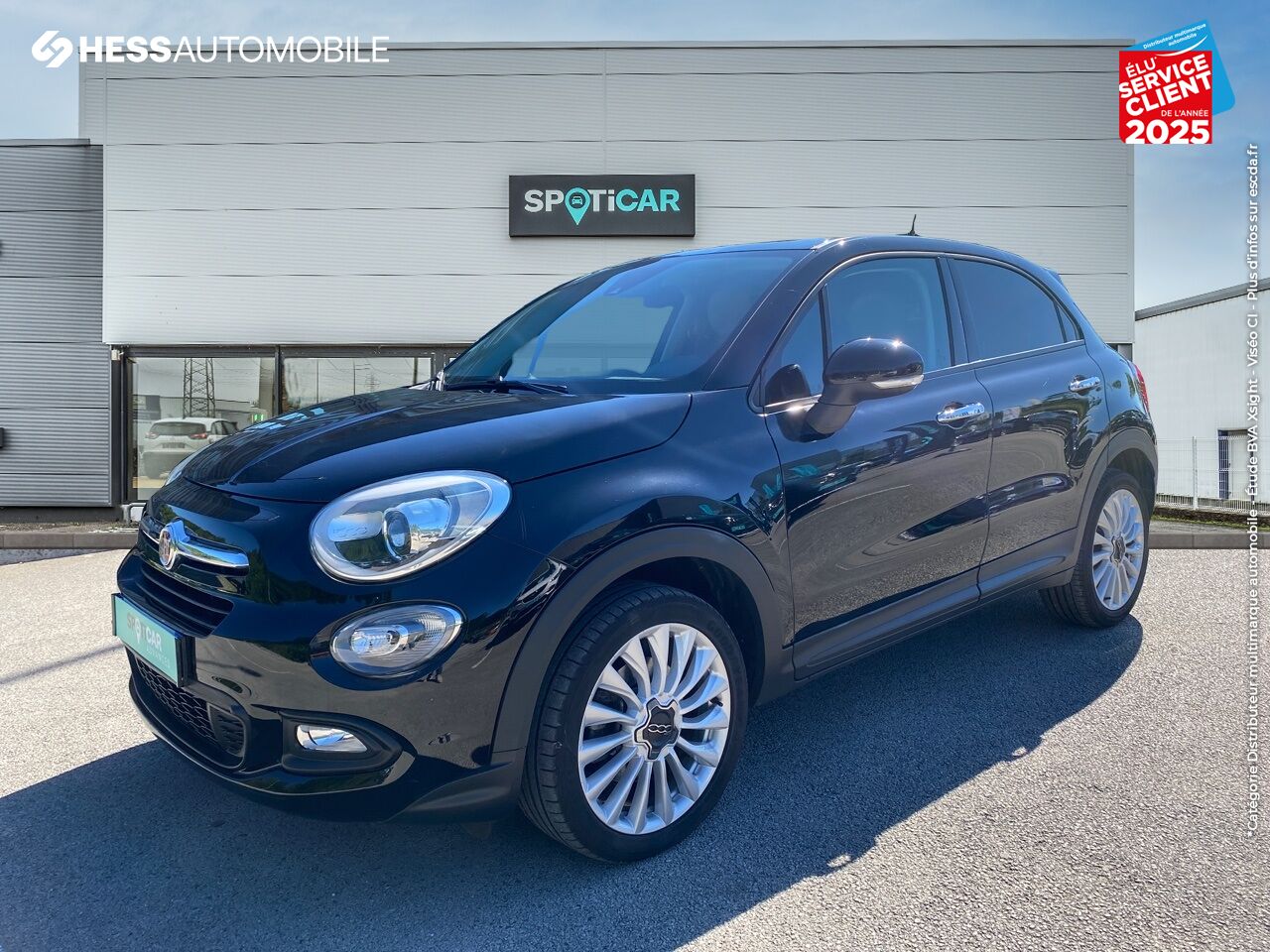 Véhicule d'occasion FIAT 500X 1.6 MULTIJET 16V 120CH LOUNGE chez Fiat Besançon