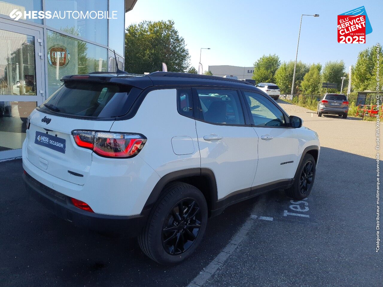 Véhicule d'occasion JEEP COMPASS 1.3 GSE T4 130CH BROOKLYN EDITION 4X2 chez Fiat Colmar