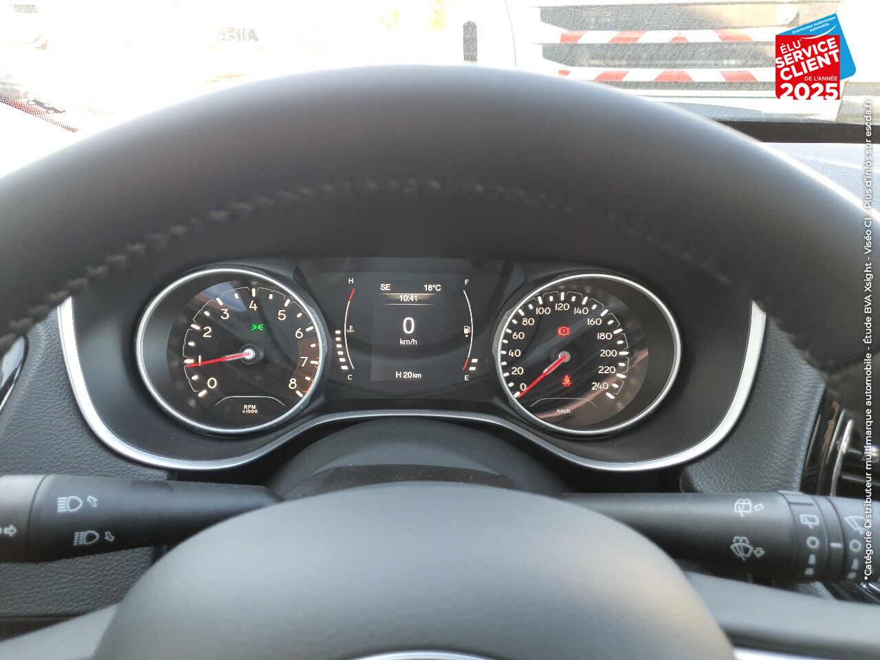 Véhicule d'occasion JEEP COMPASS 1.3 GSE T4 130CH BROOKLYN EDITION 4X2 chez Fiat Colmar