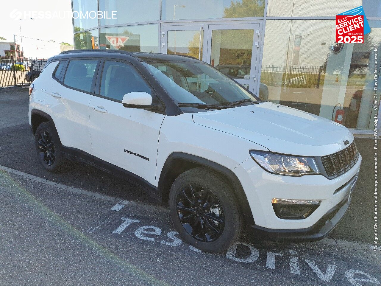 Véhicule d'occasion JEEP COMPASS 1.3 GSE T4 130CH BROOKLYN EDITION 4X2 chez Fiat Colmar