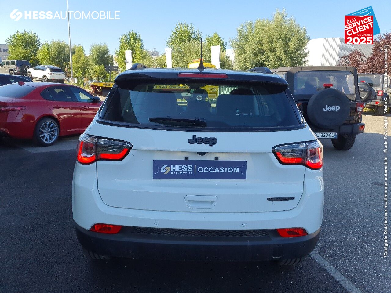 Véhicule d'occasion JEEP COMPASS 1.3 GSE T4 130CH BROOKLYN EDITION 4X2 chez Fiat Colmar