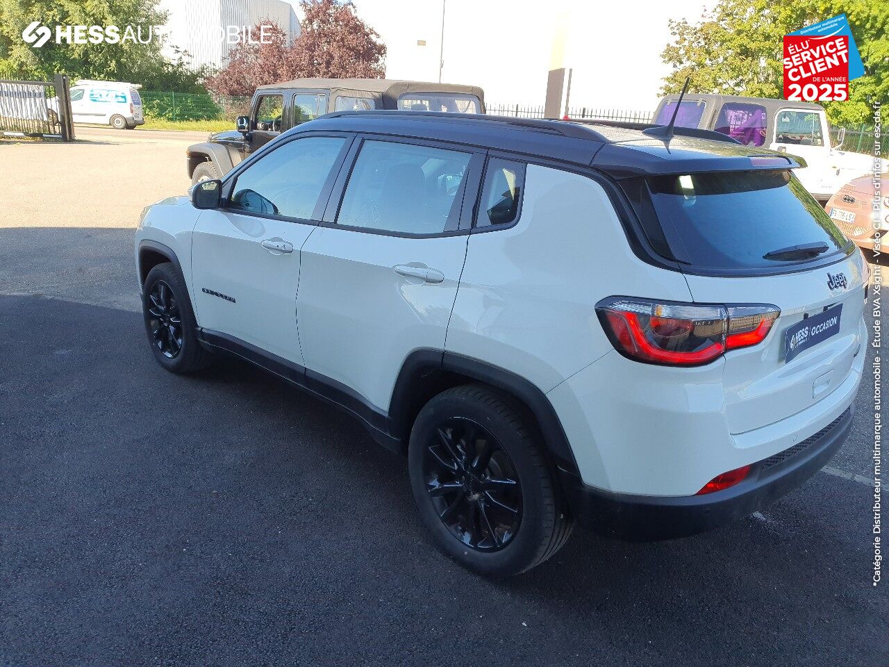 Véhicule d'occasion JEEP COMPASS 1.3 GSE T4 130CH BROOKLYN EDITION 4X2 chez Fiat Colmar