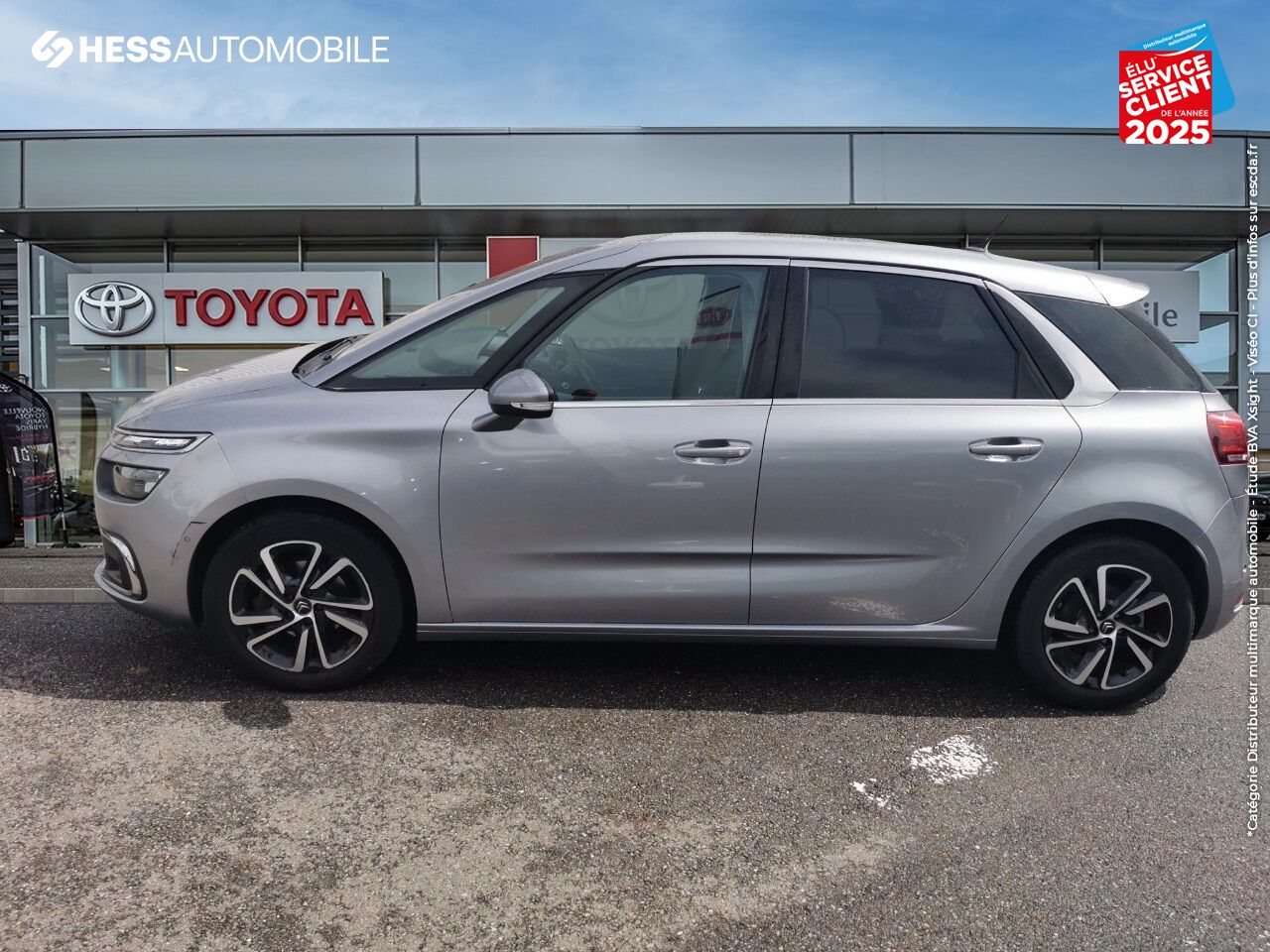 Véhicule d'occasion CITROEN C4 SPACETOURER PURETECH 130CH S/S FEEL EAT8 7CV chez HESS Automobile